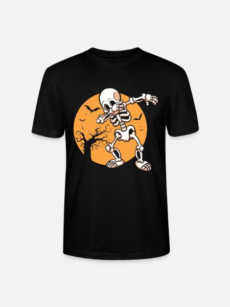 Halloween skeleton - Stanley/Stella CRAFTER Unisex Organic T-Shirt - black