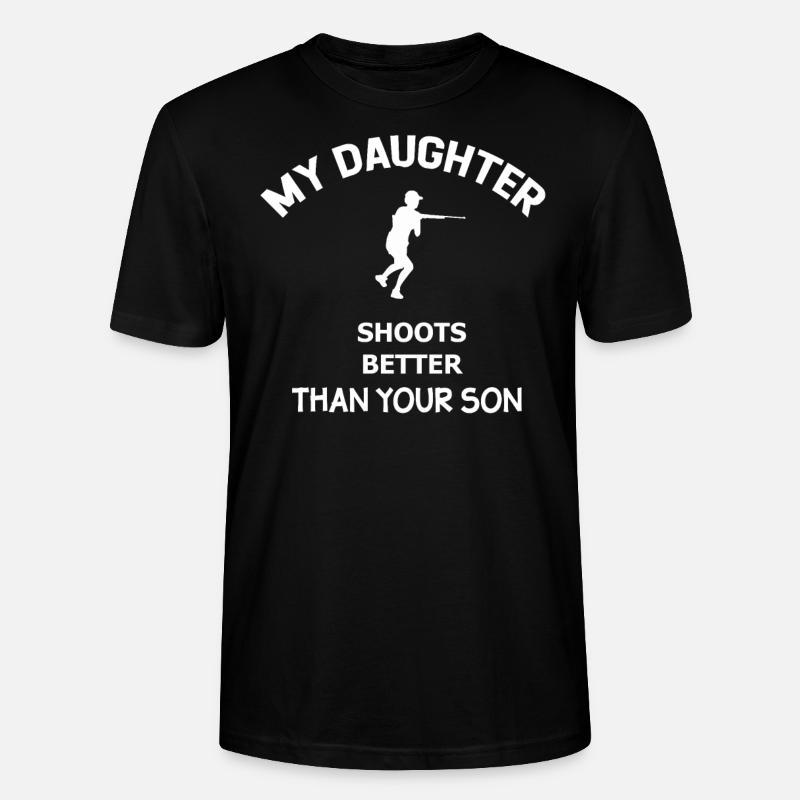 Jagd - Stanley/Stella Unisex Bio-T-Shirt CRAFTER - Schwarz