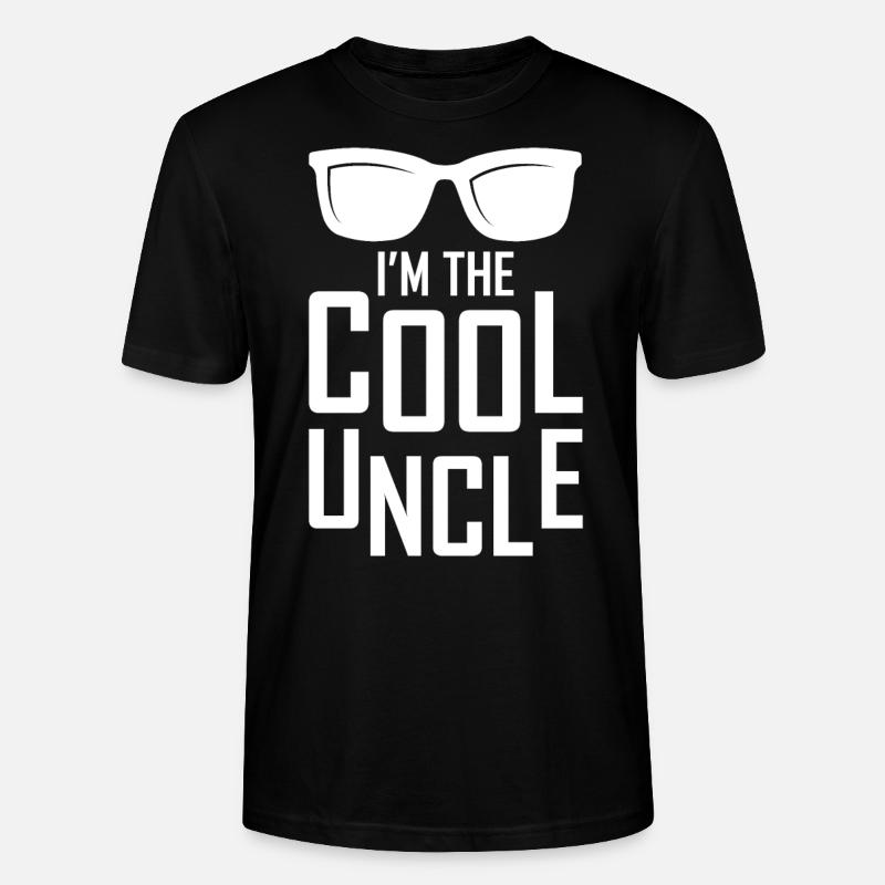 Onkel - Stanley/Stella Unisex Bio-T-Shirt CRAFTER - Schwarz