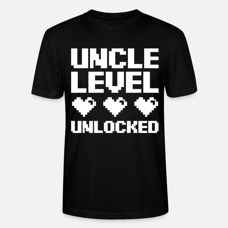 Onkel - Stanley/Stella Unisex Bio-T-Shirt CRAFTER - Schwarz