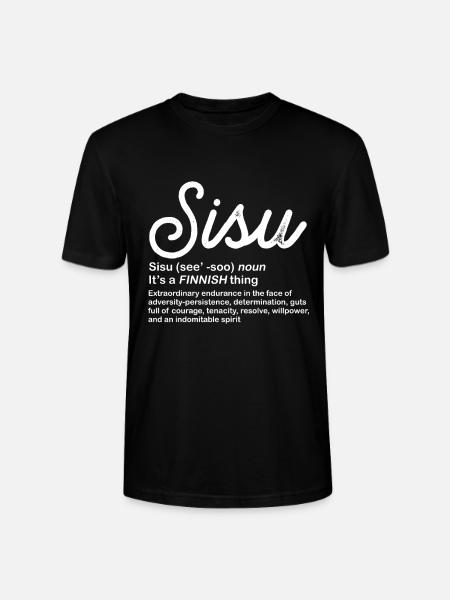 Finland Culture - Stanley/Stella CRAFTER Unisex Organic T-Shirt - black