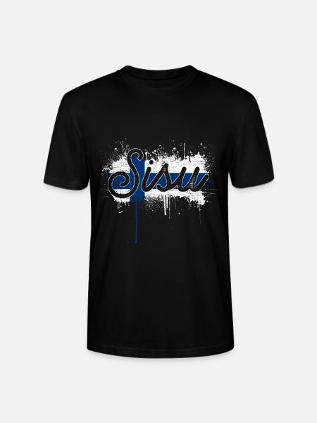 Finlande Pavillon - T-shirt bio CRAFTER Stanley Stella Unisexe - noir