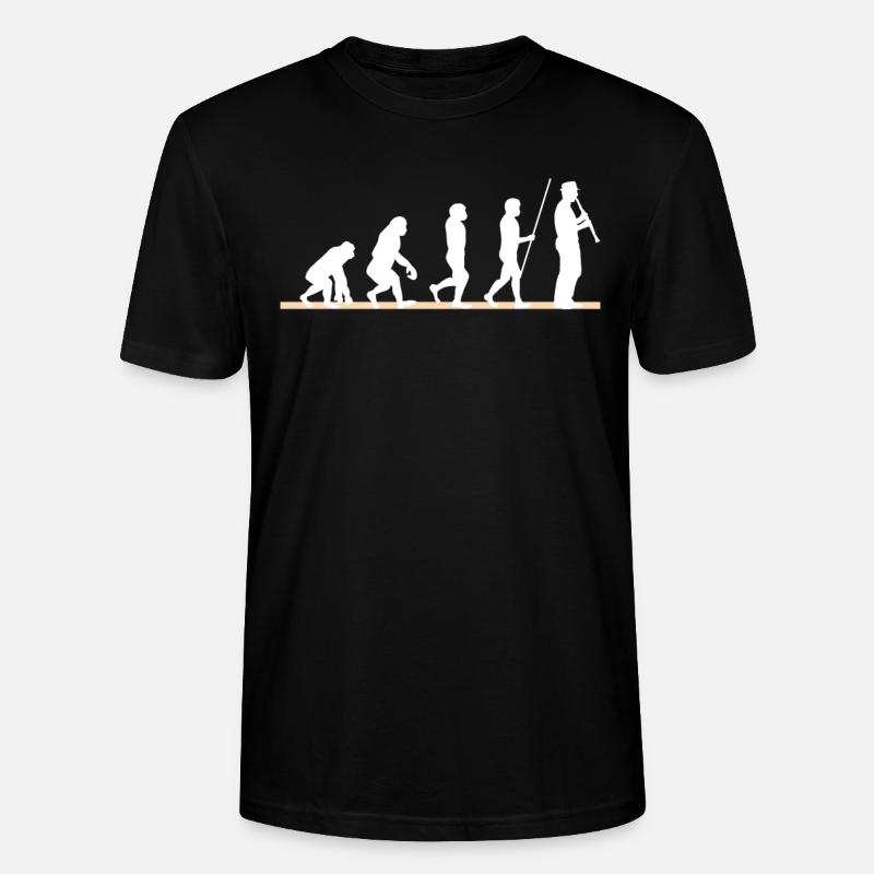 Clarinet Evolution Gift - T-shirt bio CRAFTER Stanley Stella Unisexe - noir