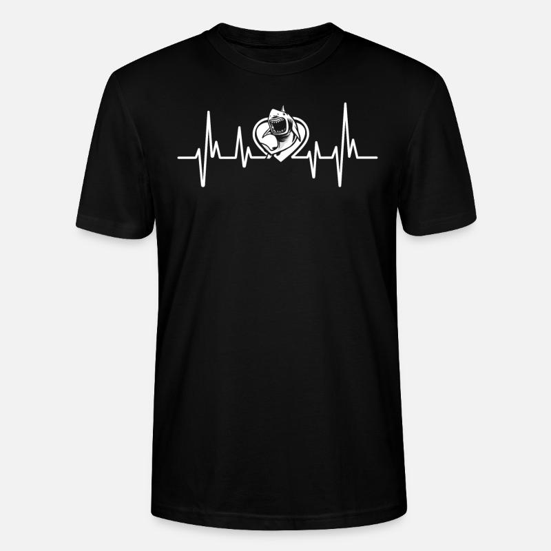 Haifisch - Stanley/Stella Unisex Bio-T-Shirt CRAFTER - Schwarz
