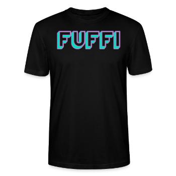 Fuffi Geburtstagsgeschenk zum 50. Geburtstag - Stanley/Stella Unisex Bio-T-Shirt CRAFTER - Schwarz - Vorne - Alina (178cm) & Michal (187cm)