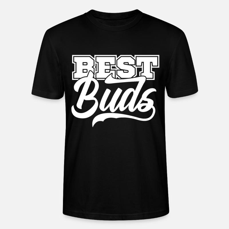Freundschaft - Stanley/Stella Unisex Bio-T-Shirt CRAFTER - Schwarz