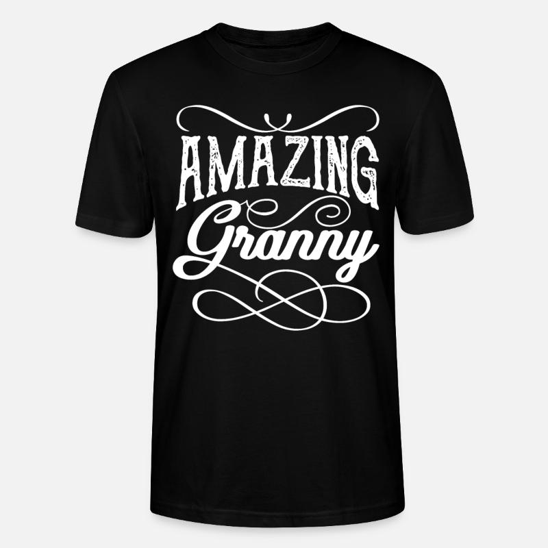 Oma - Stanley/Stella Unisex Bio-T-Shirt CRAFTER - Schwarz