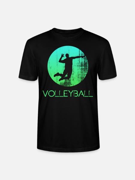 volleyball - Stanley/Stella CRAFTER Unisex Organic T-Shirt - black
