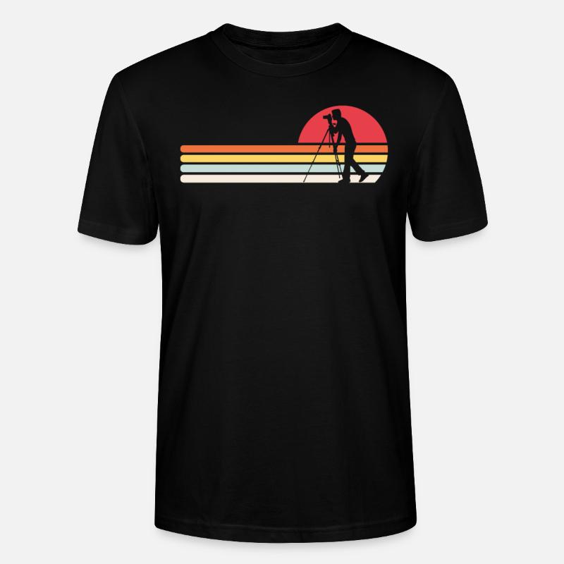 Fotograf - Stanley/Stella Unisex Bio-T-Shirt CRAFTER - Schwarz