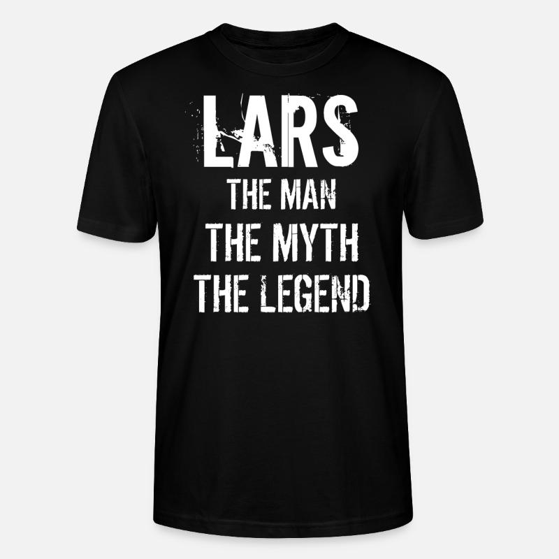 Lars Geschenk - Stanley/Stella Unisex Bio-T-Shirt CRAFTER - Schwarz