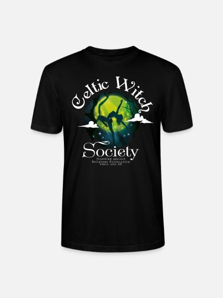 Celtic heks Witch Walpurgis ordsproggave - Stanley Stella CRAFTER unisex økologisk-T-shirt - sort