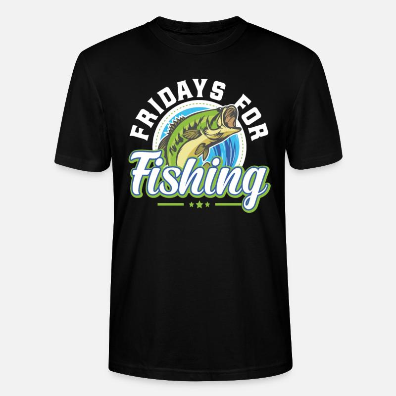 Pêcheurs - T-shirt bio CRAFTER Stanley Stella Unisexe - noir