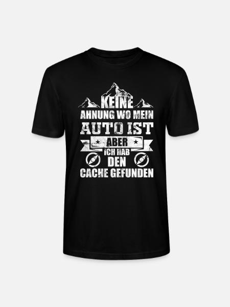 Geocaching Cache - Stanley/Stella Unisex Bio-T-Shirt CRAFTER - Schwarz