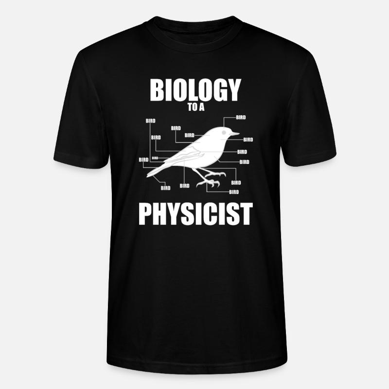 Physik Physiker - Stanley/Stella Unisex Bio-T-Shirt CRAFTER - Schwarz