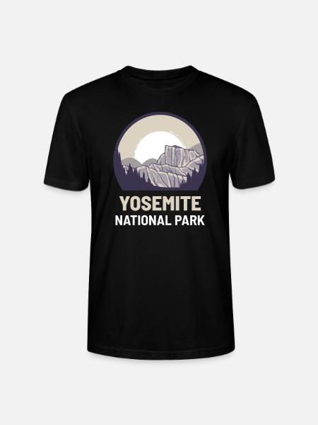 Yosemite National Park - Stanley/Stella CRAFTER Unisex Organic T-Shirt - black