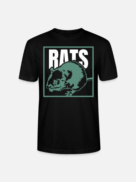 rat - T-shirt bio CRAFTER Stanley Stella Unisexe - noir