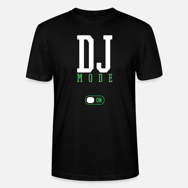 DJ - T-shirt bio CRAFTER Stanley Stella Unisexe - noir