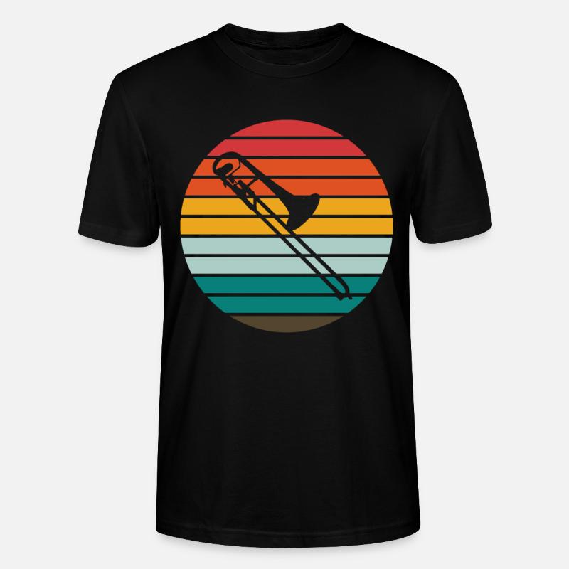 Posaune - Stanley/Stella Unisex Bio-T-Shirt CRAFTER - Schwarz