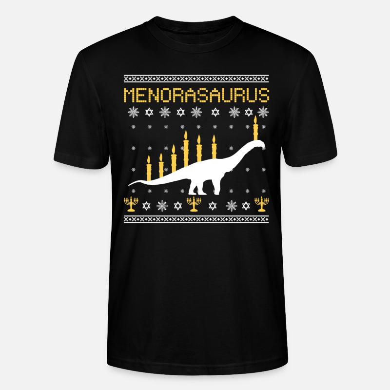 Hanoukka - T-shirt bio CRAFTER Stanley Stella Unisexe - noir