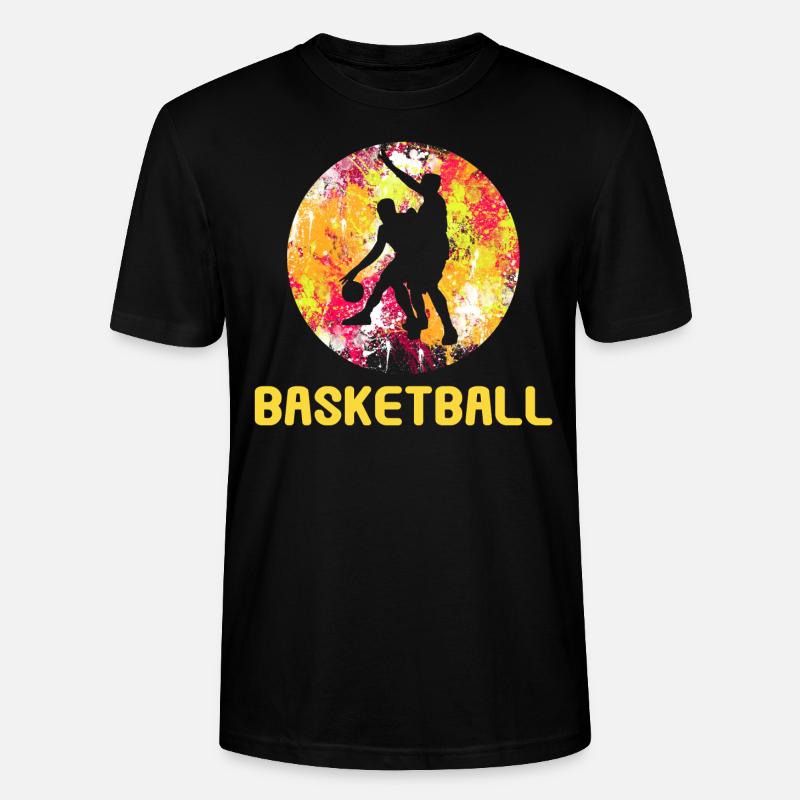 Basketball - Stanley/Stella Unisex Bio-T-Shirt CRAFTER - Schwarz