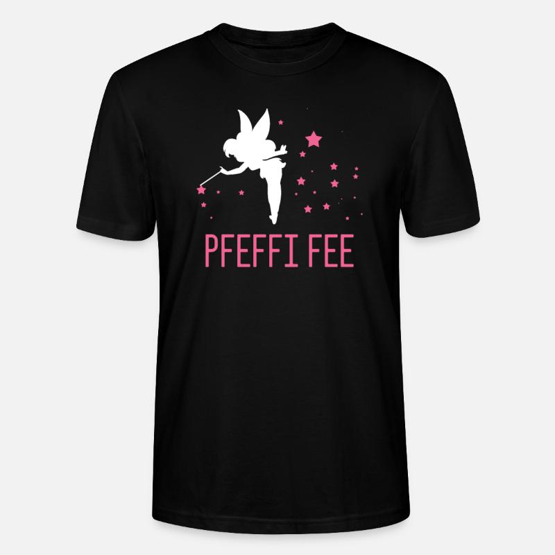 pfeffi Fee - Stanley/Stella Unisex Bio-T-Shirt CRAFTER - Schwarz