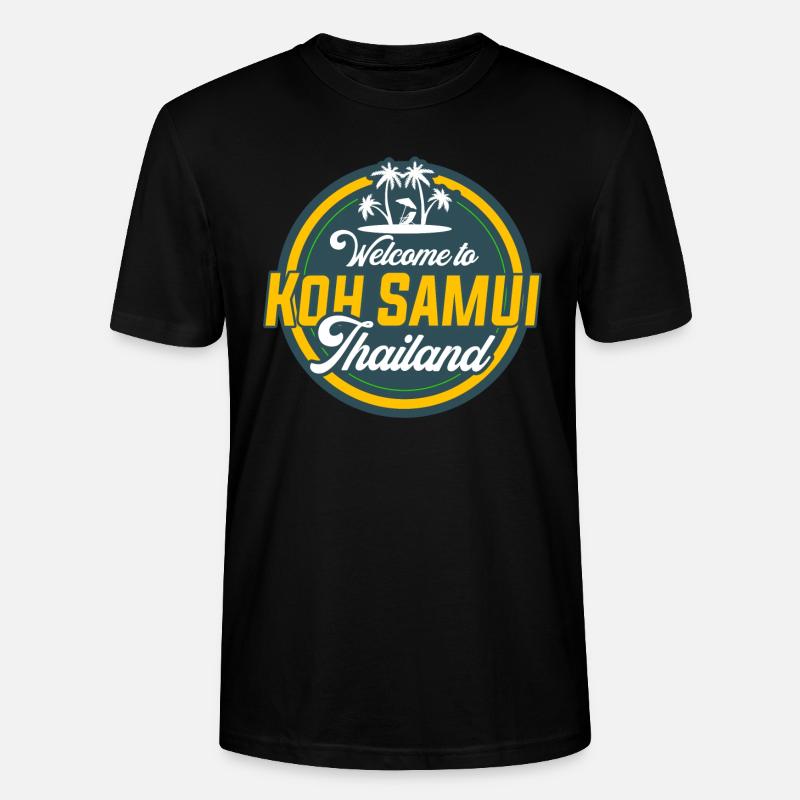 Koh Samui - Stanley/Stella Unisex Bio-T-Shirt CRAFTER - Schwarz