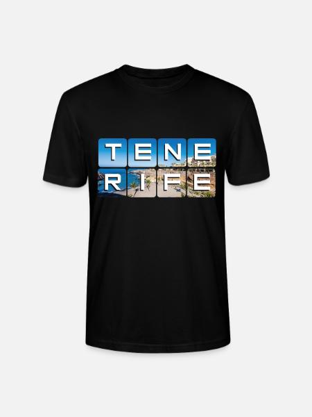 Teneriffa - Stanley/Stella Unisex Bio-T-Shirt CRAFTER - Schwarz
