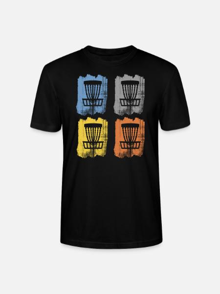 discgolf - Stanley/Stella CRAFTER Unisex Organic T-Shirt - black