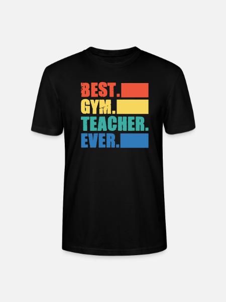 Fitness trainer - Stanley/Stella CRAFTER Unisex Organic T-Shirt - black