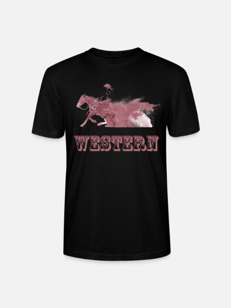 western riding - Stanley/Stella CRAFTER Unisex Organic T-Shirt - black
