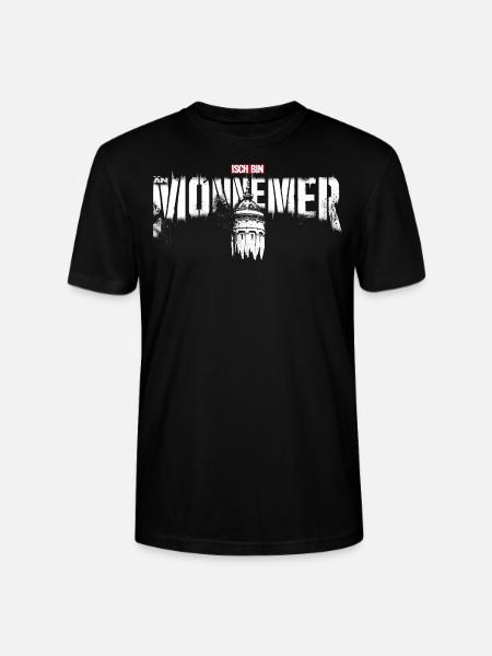 mannheim fanshirt - the monnemer - Stanley/Stella CRAFTER Unisex Organic T-Shirt - black
