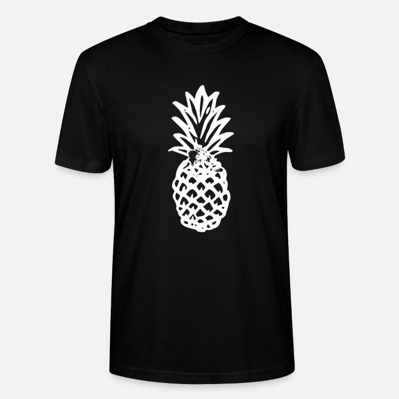 Ananas ananas - T-shirt bio CRAFTER Stanley Stella Unisexe - noir