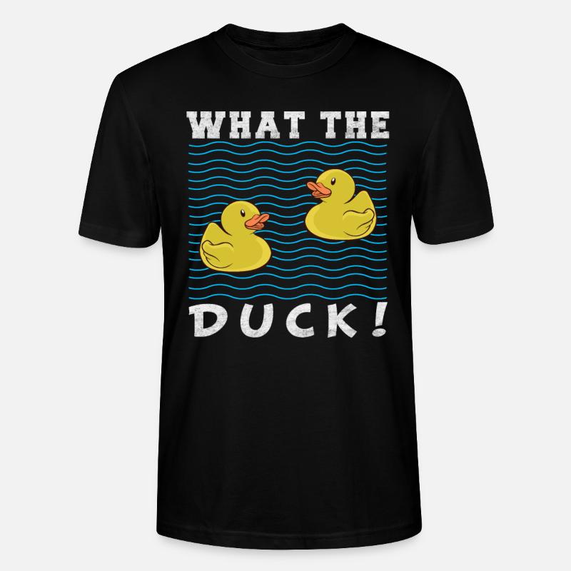 Qu'est-ce que le canard - T-shirt bio CRAFTER Stanley Stella Unisexe - noir