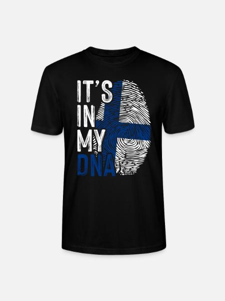 Finland DNA - Stanley/Stella CRAFTER Unisex Organic T-Shirt - black