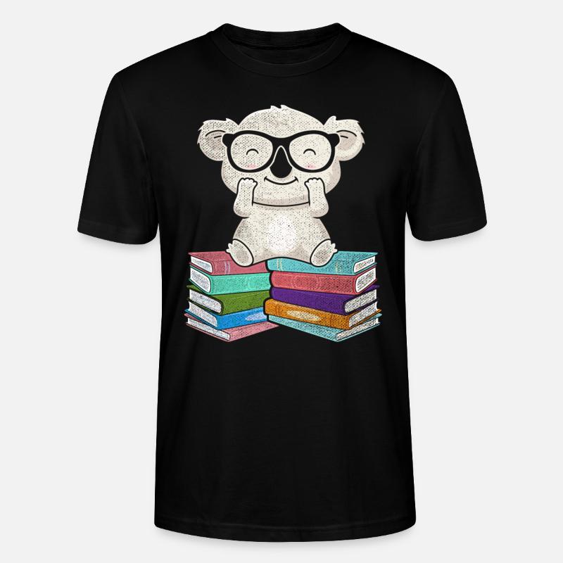 Koala Bücher - Stanley/Stella Unisex Bio-T-Shirt CRAFTER - Schwarz
