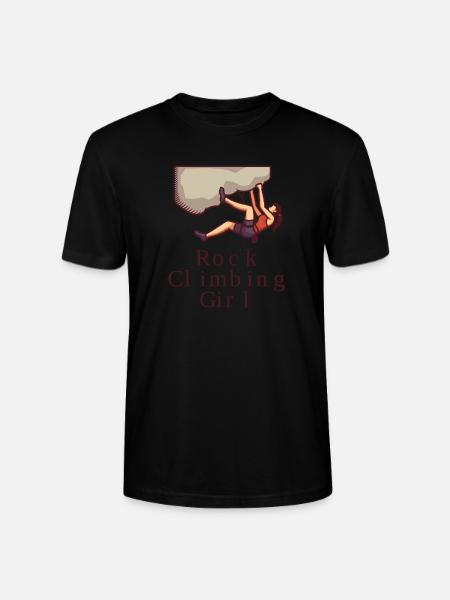 Klettern-Mädchen - Stanley/Stella Unisex Bio-T-Shirt CRAFTER - 