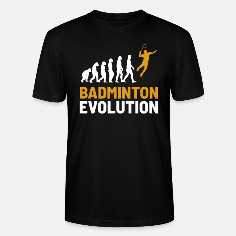 badminton Evolution - T-shirt bio CRAFTER Stanley Stella Unisexe - noir