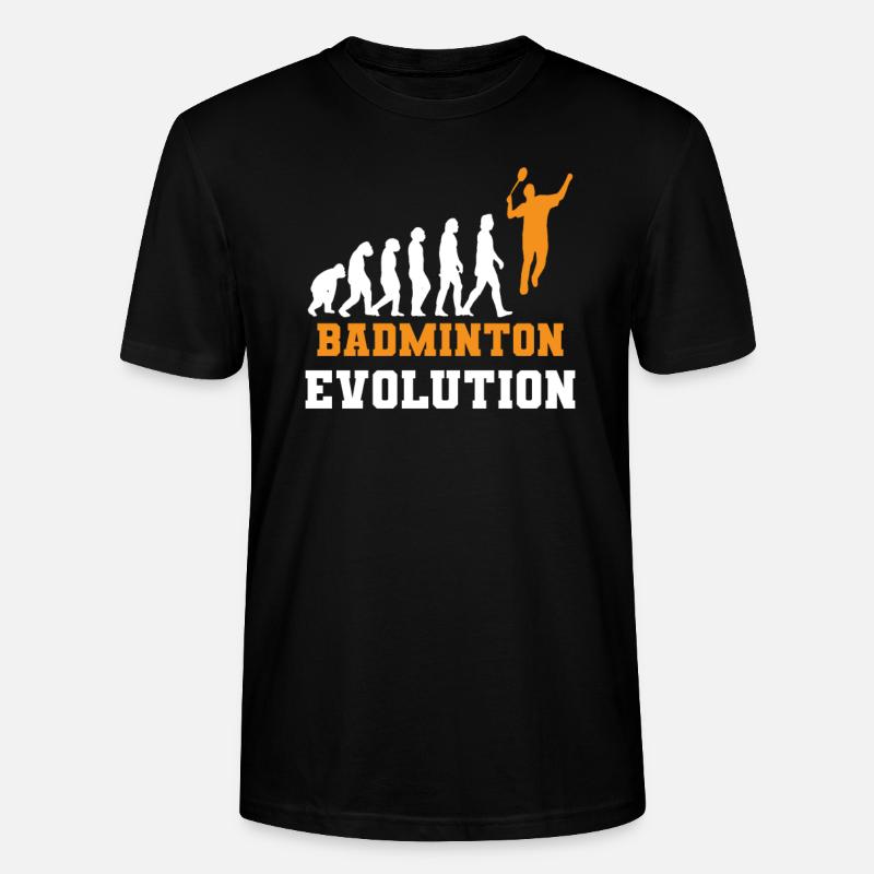 badminton Evolution - T-shirt bio CRAFTER Stanley Stella Unisexe - noir