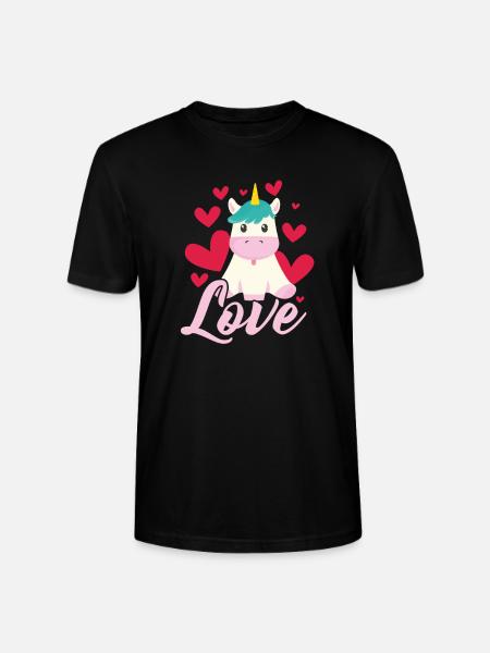 Licorne - T-shirt bio CRAFTER Stanley Stella Unisexe - noir