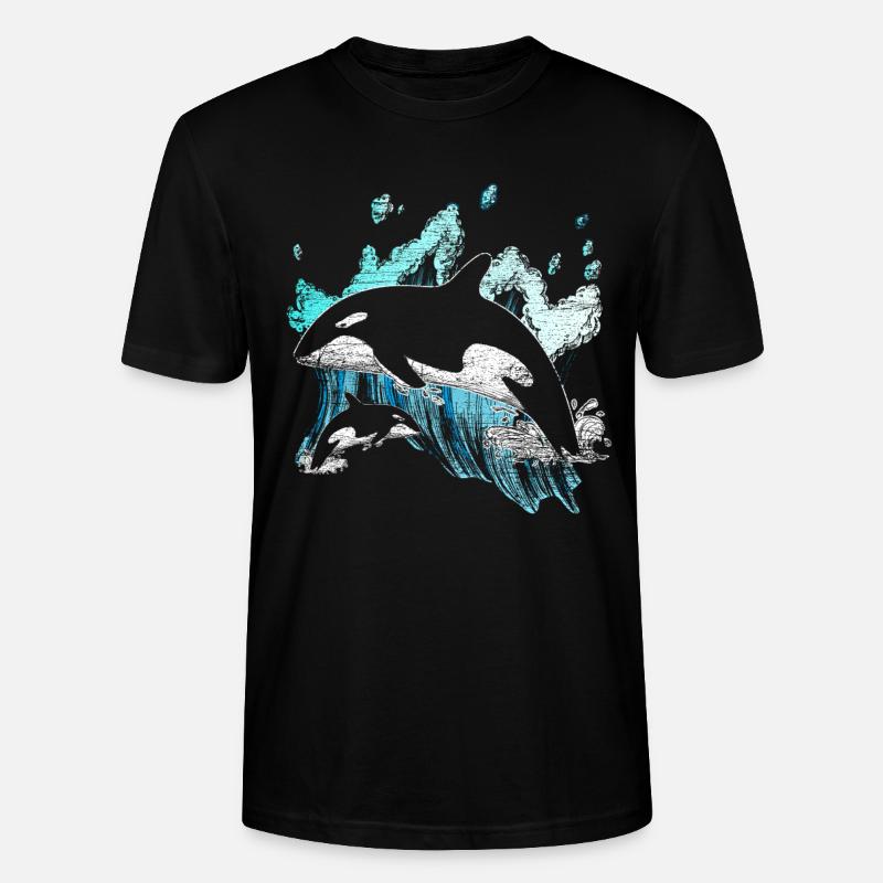 Killerwal Geschenk - Stanley/Stella Unisex Bio-T-Shirt CRAFTER - Schwarz