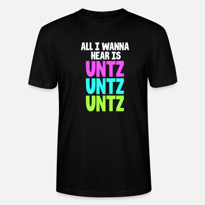Techno - Stanley/Stella Unisex Bio-T-Shirt CRAFTER - Schwarz