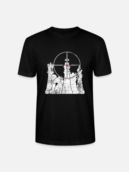 Schach Scachturnier König - Stanley/Stella Unisex Bio-T-Shirt CRAFTER - Schwarz