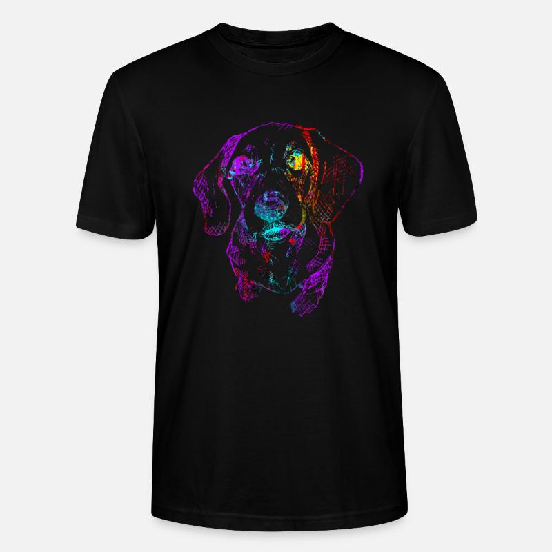 Dackel - Stanley/Stella Unisex Bio-T-Shirt CRAFTER - Schwarz