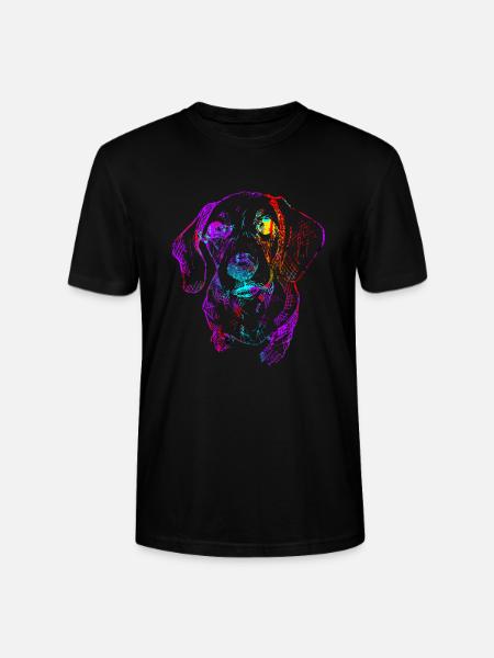 Dackel Hunderasse - Stanley/Stella Unisex Bio-T-Shirt CRAFTER - Schwarz