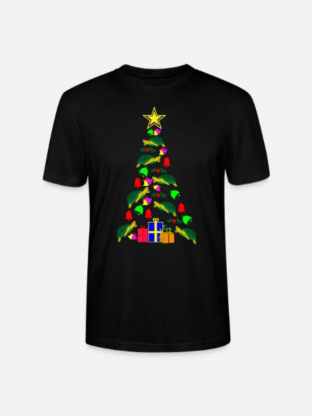 Turtle Christmas Gift - Stanley/Stella CRAFTER Unisex Organic T-Shirt - black