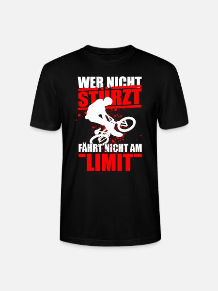 Mountainbiker Mountainbike Hobby - Stanley/Stella Unisex Bio-T-Shirt CRAFTER - Schwarz