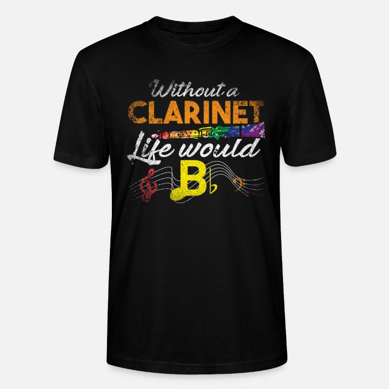 Orchestre de clarinettes - T-shirt bio CRAFTER Stanley Stella Unisexe - noir