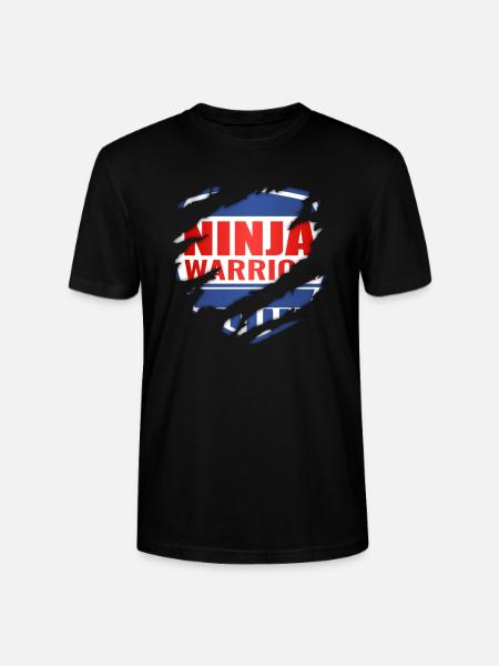 Ninja Warrior - Stanley/Stella CRAFTER Unisex Organic T-Shirt - black