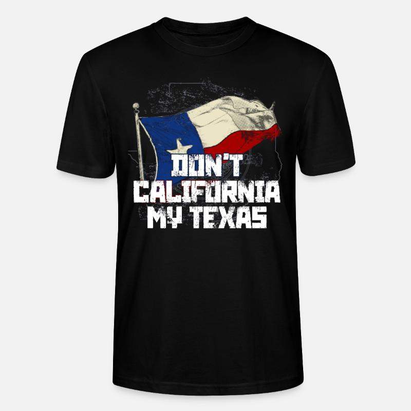 Texas - Stanley/Stella Unisex Bio-T-Shirt CRAFTER - Schwarz