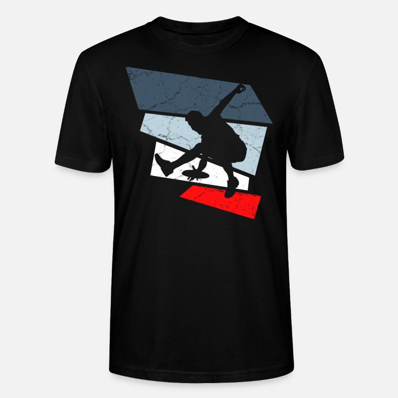 frisbee - Stanley/Stella Unisex Bio-T-Shirt CRAFTER - Schwarz